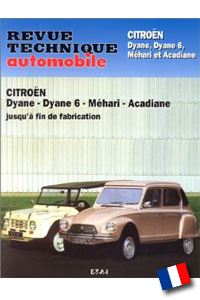 RTA: Citroën Dyane-Acadiane-Mehari